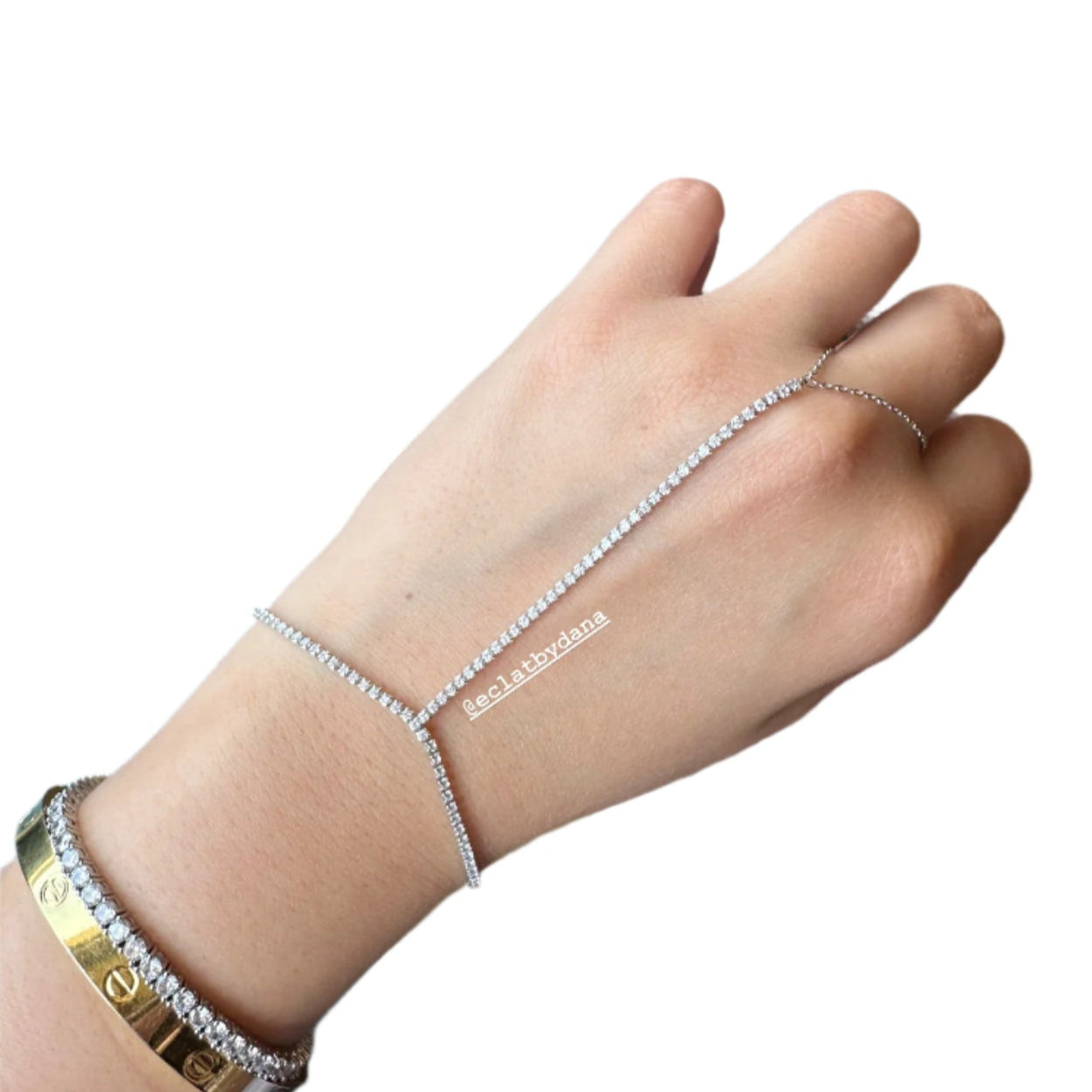 Bedazzled Hand Chain