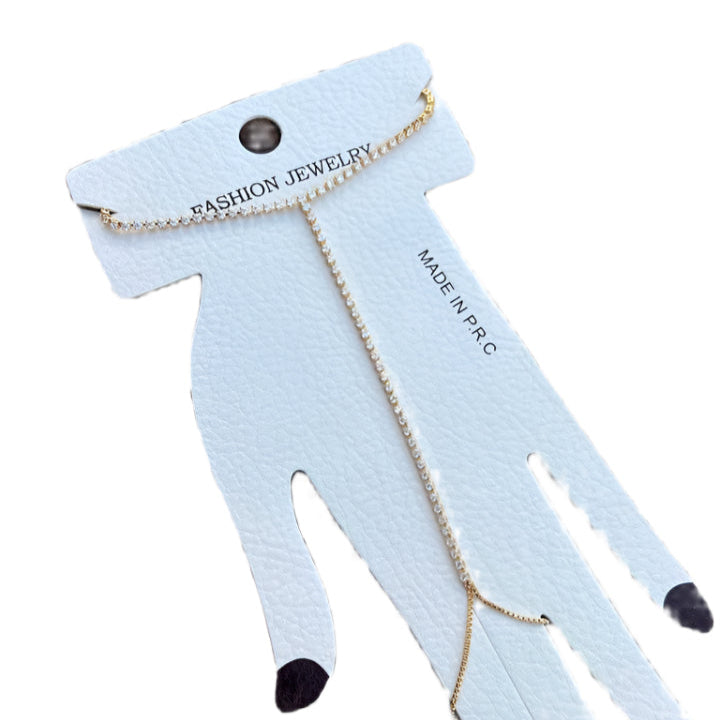 Bedazzled Hand Chain