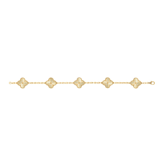 Small 5 Flower Bracelet